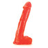 Red Silicone 9" Dong