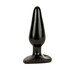 Black Latex Butt Plug – Medium