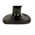 Black Latex Butt Plug – Medium